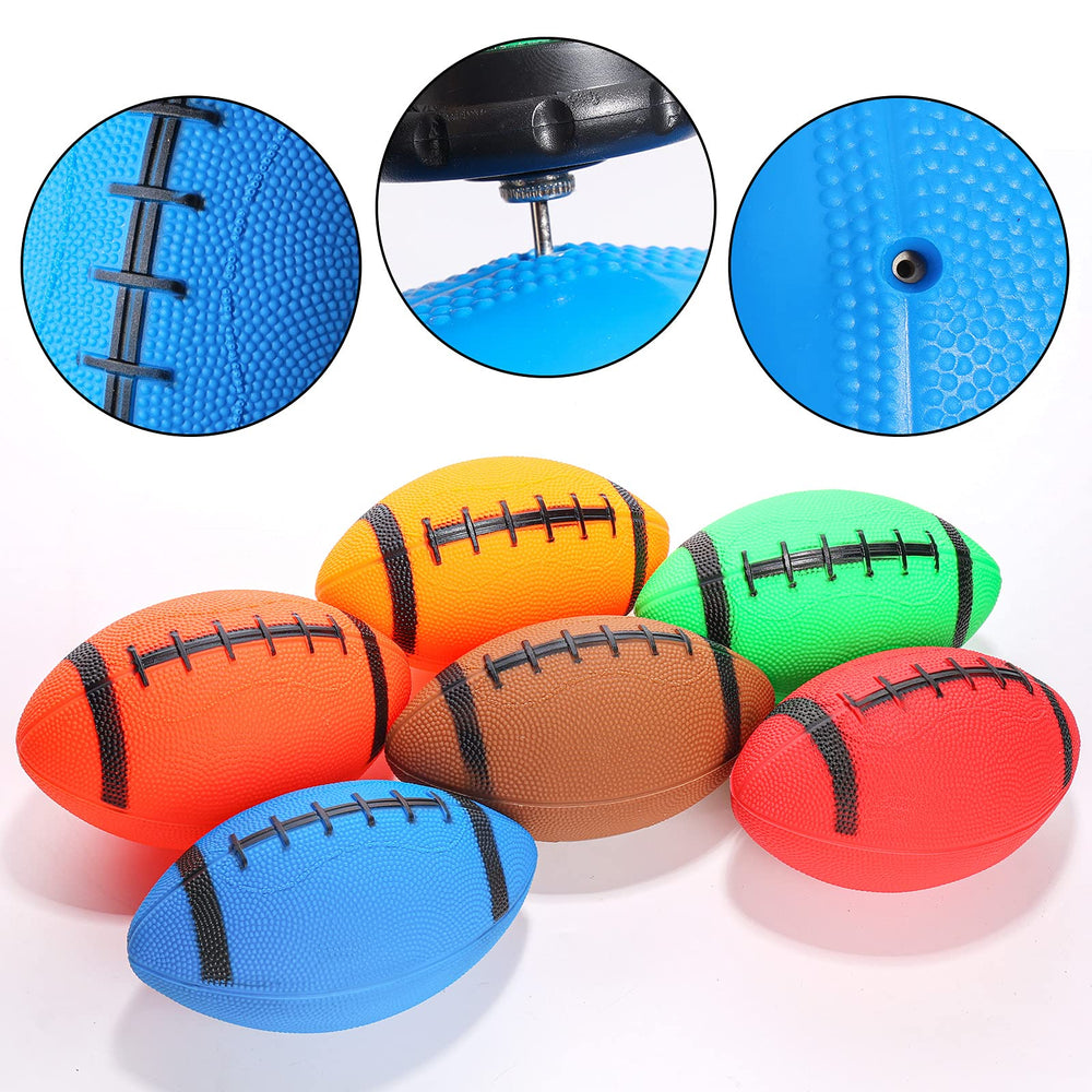 Shindel mini football featuring a textured grip for easy handling.
