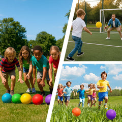 Shindel vibrant multicolor playground ball set for play.