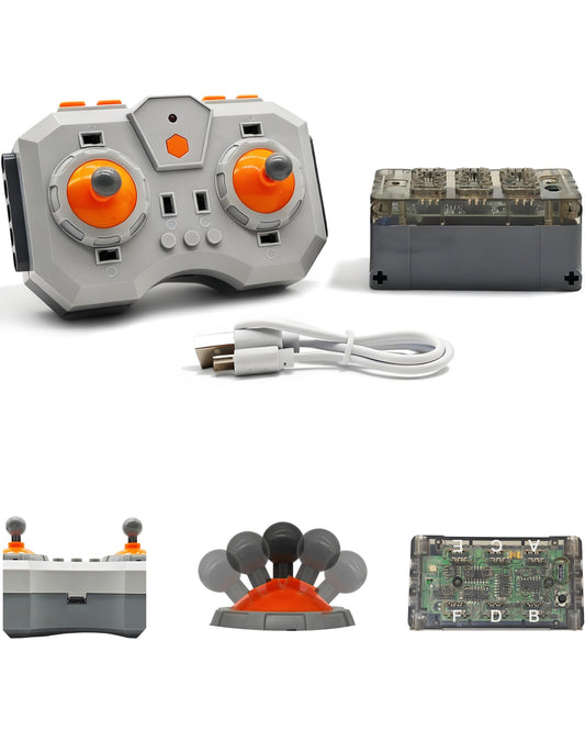 SHINTACRY Power Functions RC Kit remote control for adjustable speed in builds