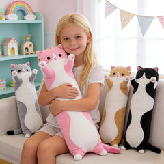SHINUOER kawaii cat pillow gift idea shown as cozy present.