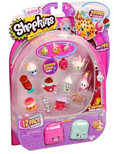 Shopkins Season 5 12-pack character favorites, perfect for gifting and collection.