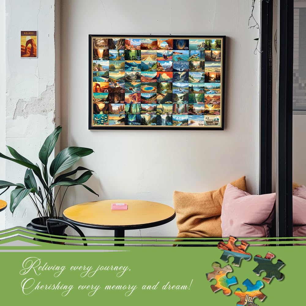 SHOXREM National Parks puzzle on assembly table highlighting engaging group activity