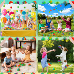 Washable SHQDD sensory balls stay clean after playtime.