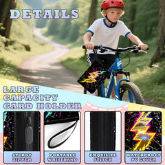ShrewdYuya binder interior with transparent sleeves for quick viewing and protection