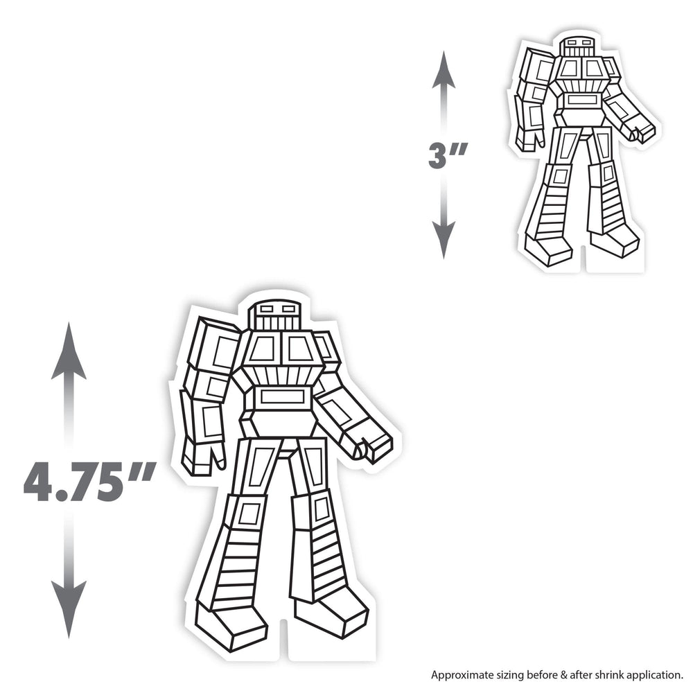 Shrinky Dinks precut designs simplify setup for mess-free crafting.