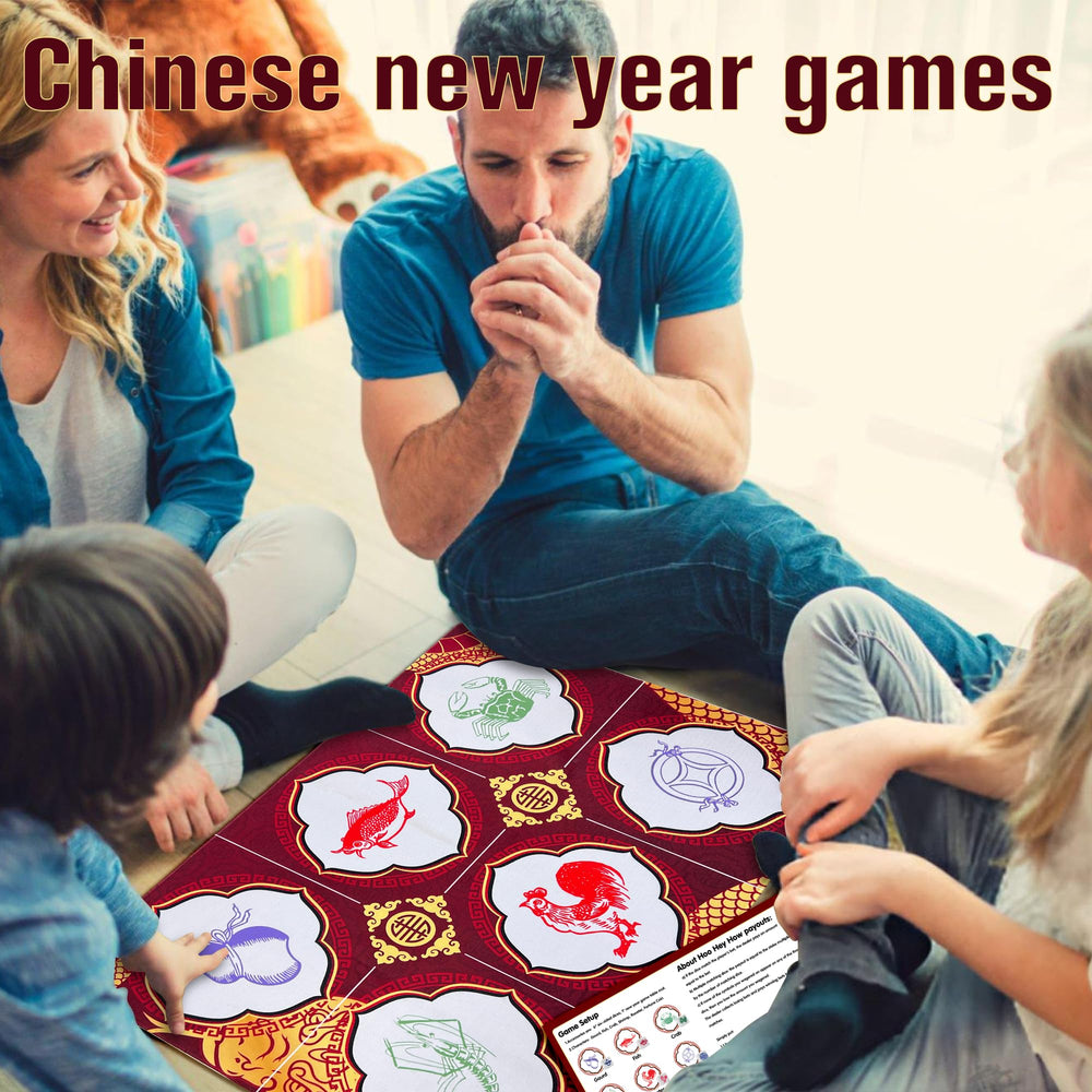 SHSEEN Bau Cua complete set enhances family gatherings with cultural fun.