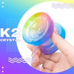 ShungRu K2 crystal yoyo beginner-friendly with responsive return for easy learning