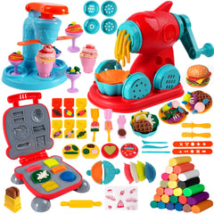 Shunshoon 3-in-1 color dough ice cream maker sparks imaginative play