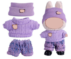 SHUOXUKE 17cm doll hat enhances playtime with cozy fall style.