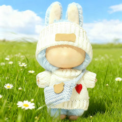 SHUOXUKE 17cm doll blue bag accessory, versatile prop for photos