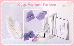 SHUOXUKE 6.7-inch doll outfit set supports storytelling and display.