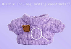 SHUOXUKE doll clothes set laid out shows a ready-to-wear trio.