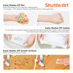 Shuttle Art creative dots encourage imaginative drawing and pattern making.