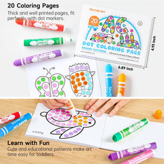 Shuttle Art markers wash up easily with water and soap
