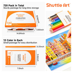 Shuttle Art rich, vivid colors bring bold art to home or classroom projects.