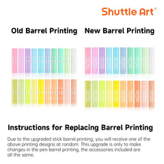 Child drawing with Shuttle Art tempera paint sticks on paper