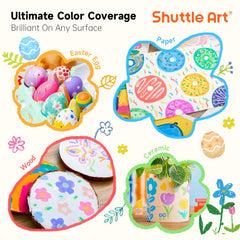 Compact Shuttle Art 20-color packaging for classroom and home use