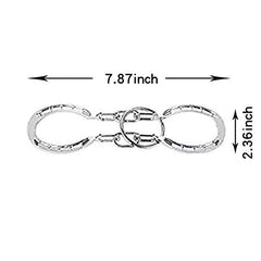SHUYUE classical horseshoe puzzle silver disassembly view highlighting tactile challenge
