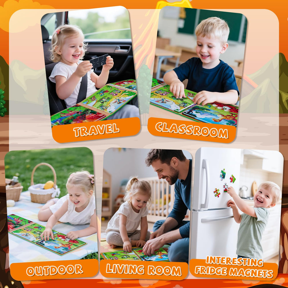 SHXYKZ smooth edges—toddler-friendly design prevents snags during quick puzzles.