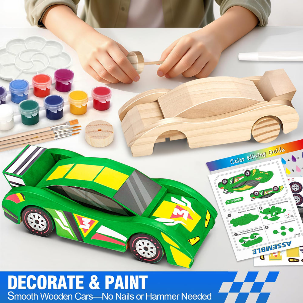 Shyling sticker sheets with racing designs to personalize every car.