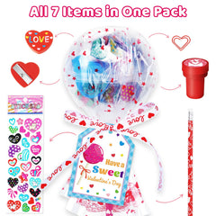 Shyling valentines pencils in bright colors for notes and messages