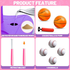 ShyLizard indoor outdoor playset pink: versatile toy for toddlers and family fun.