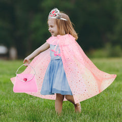 ShyLizard gloves and earrings complete a charming princess ensemble