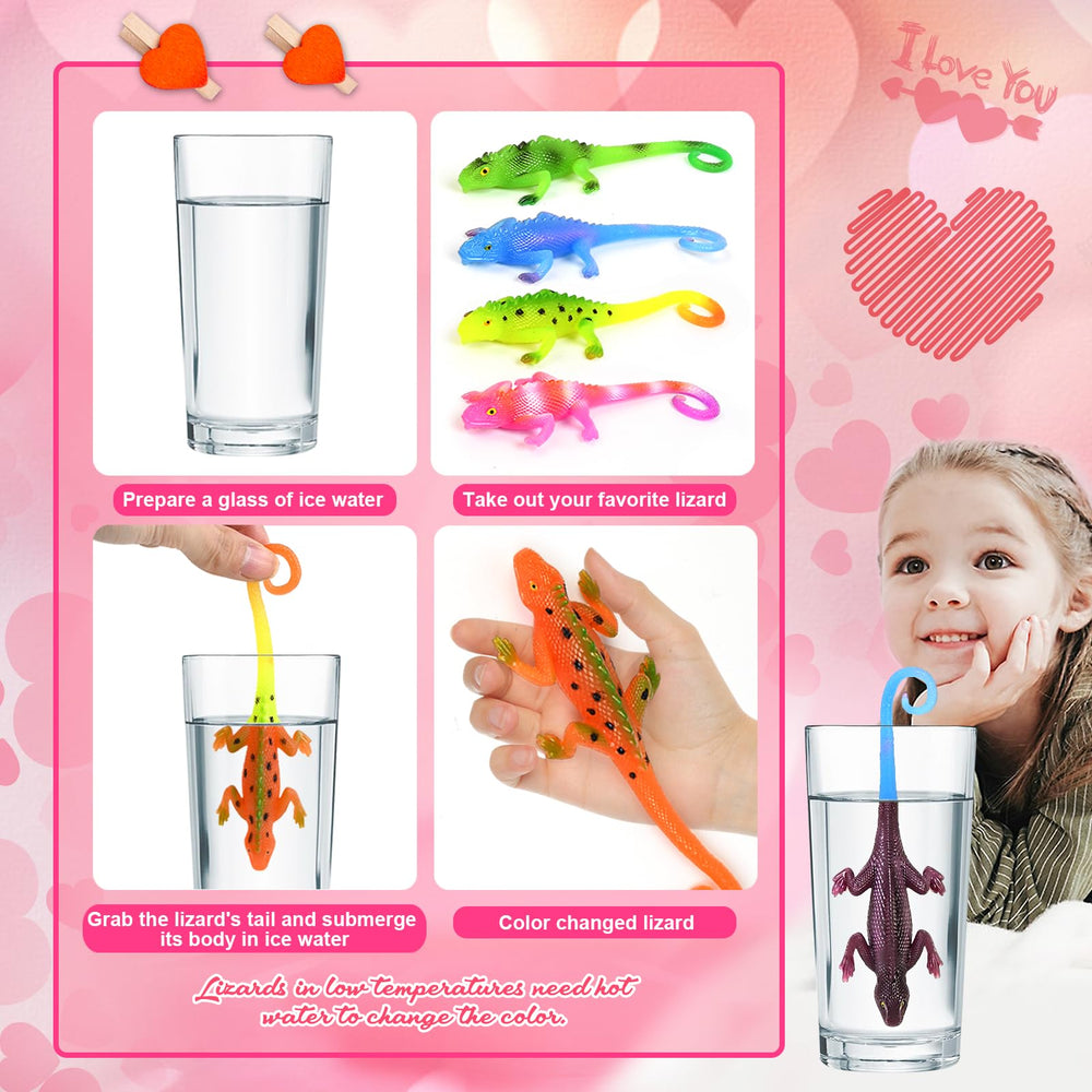 ShyLizard valentines designs featuring four styles for collectability
