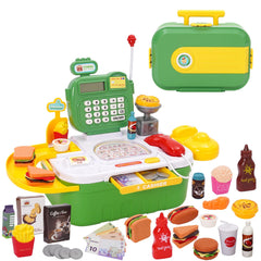 Siairo toy cash register pretend-scan boosts early math and role play