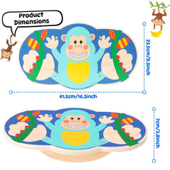 Siairo Wobble Board suitable for indoor and outdoor use with supervision.