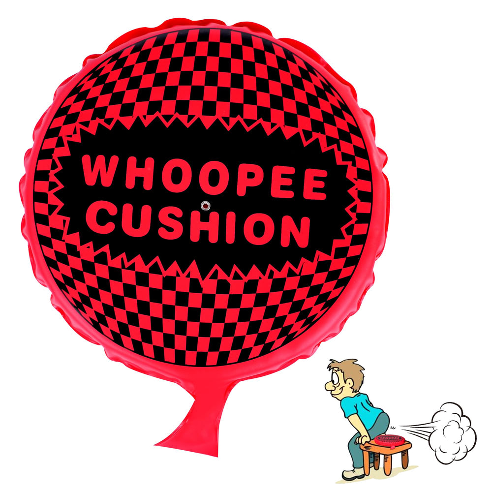 Close-up of Sicitu Whoopee Cushion 9-inch giant fart sound in action.