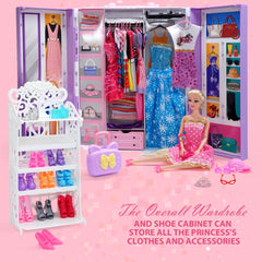 Sidola hangers and shoes to complete ready-to-wear doll looks.