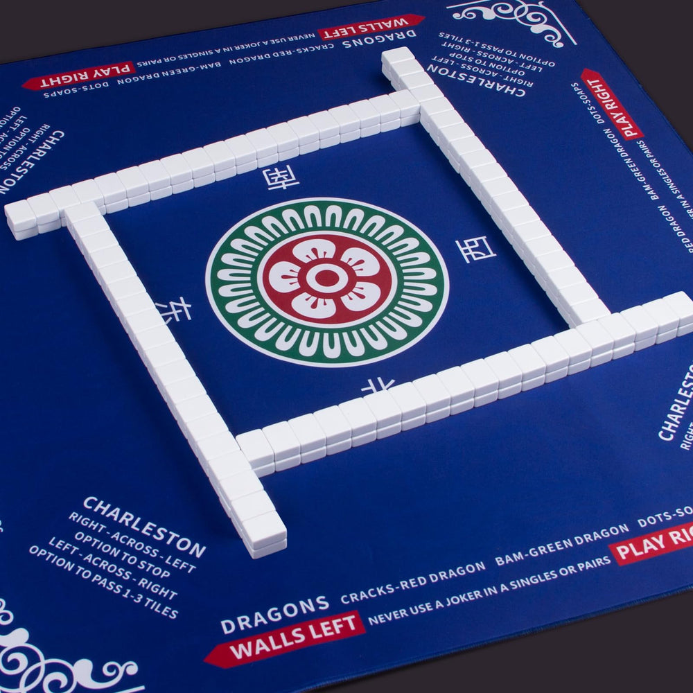 SiDreea Mahjong Mat noise-reduction surface keeps tiles quiet during play.