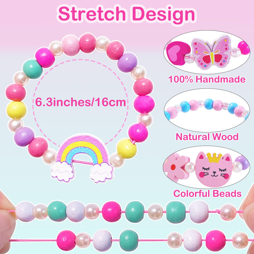 SIELEVIN non-toxic-paint bracelets image reassures parents with safe craft accessories.