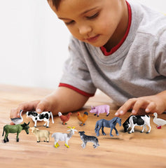 SIENON cow figurine with realistic features for display and baking toppers