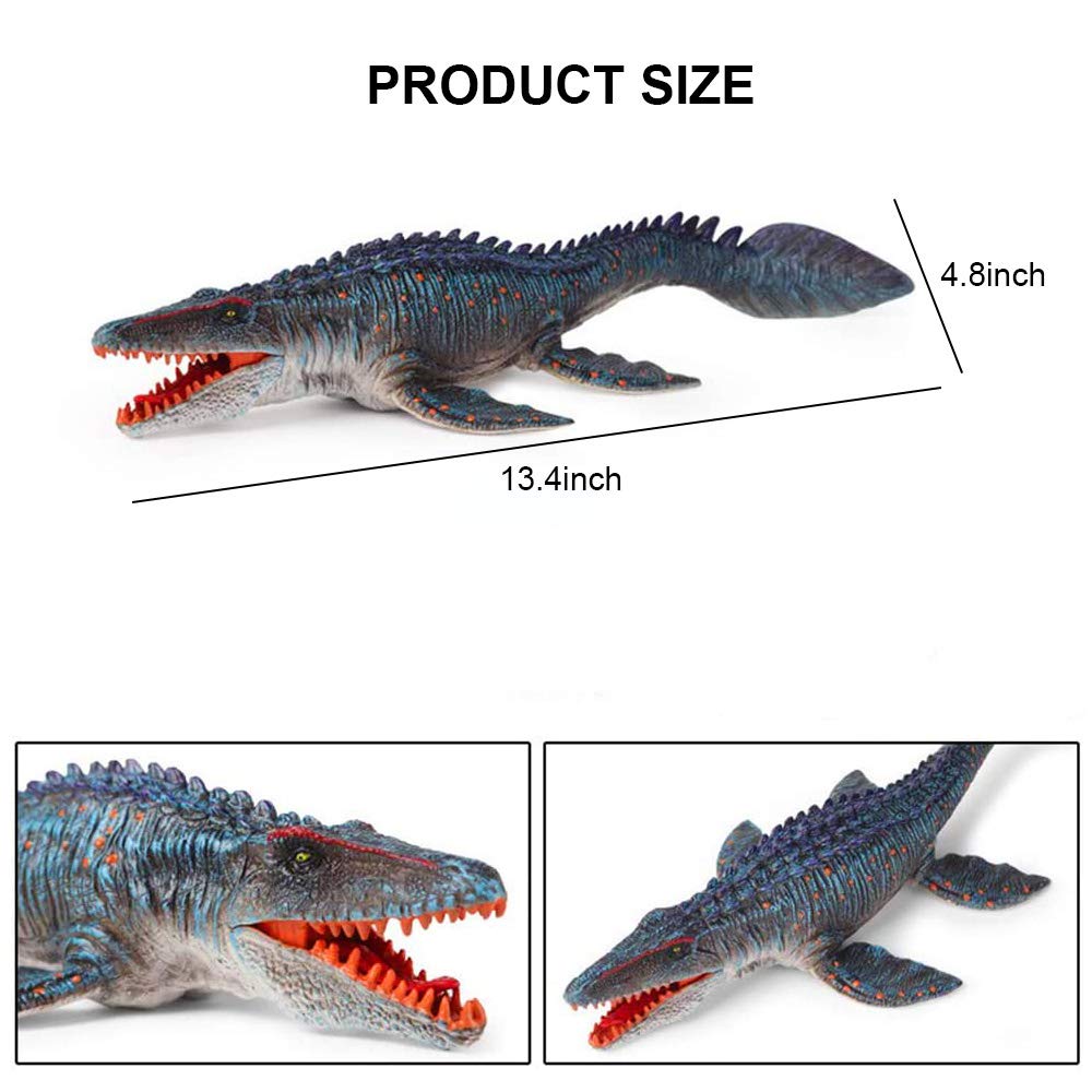 SIENON Mosasaurus bath-time figure ready for water play