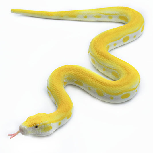 SIENON realistic python snake figure 15-inch for garden decor and playful pranks