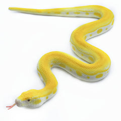 SIENON realistic python snake figure 15-inch for garden decor and playful pranks