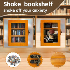 SIHPTO desk decor featuring a tiny bookshelf in a cozy workspace