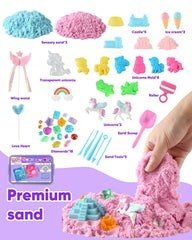 Sikmcle sand scoop and tools support precise, fine motor play.