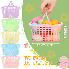 SiliFine pastel colorways Easter baskets add vibrant seasonal atmosphere