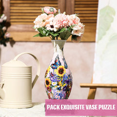 Silipull detachable stand and water column enable versatile vase display