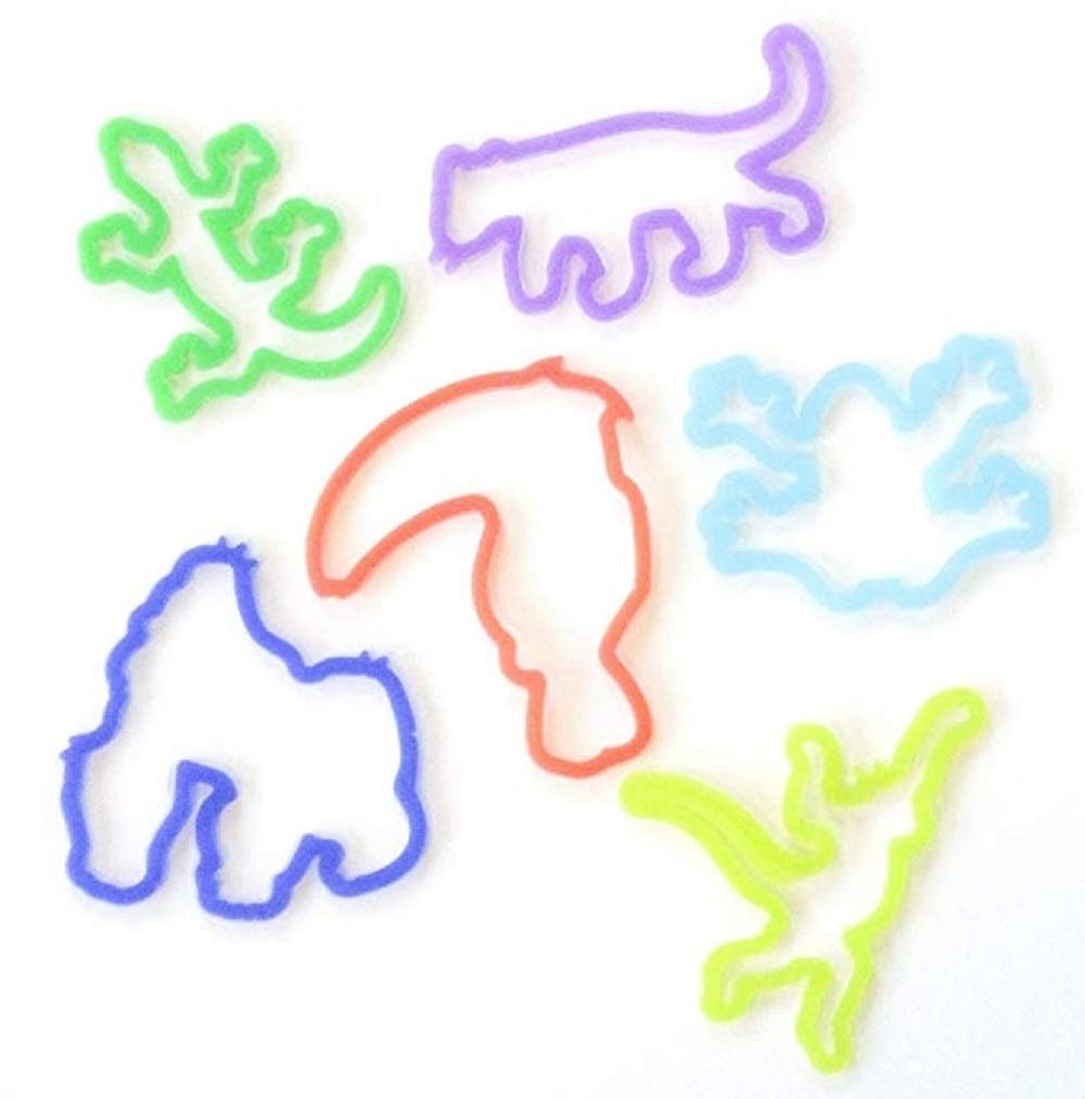 Silly Bandz Rainforest 24-pack colorful silicone bands for creative play.
