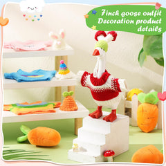 SilTriangle desk goose decor mood boost adds playful atmosphere