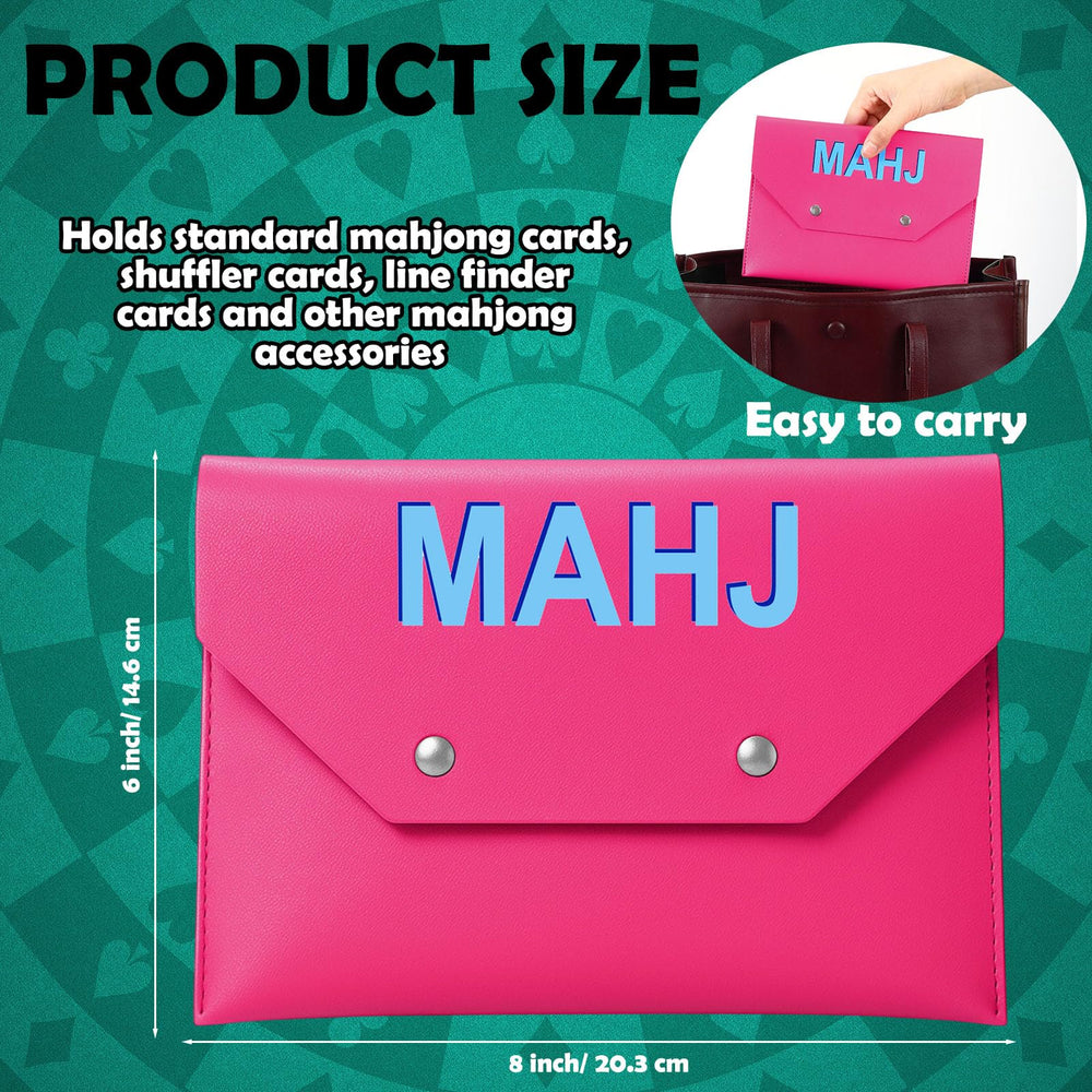 SilTriangle Mahjong Card Holder magnetic closure detail enables quick, secure access