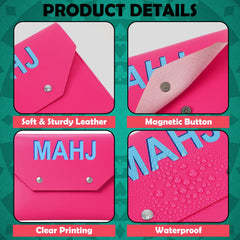 SilTriangle slim profile slips into purses for on-the-go mahjong