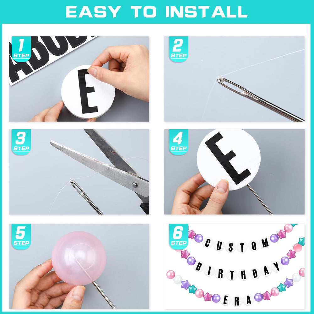Multi-use decor ideal for birthdays, weddings, and celebrations.