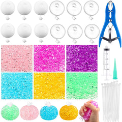 Simgoing stress ball kit: twelve blank silicone balls ready for customization