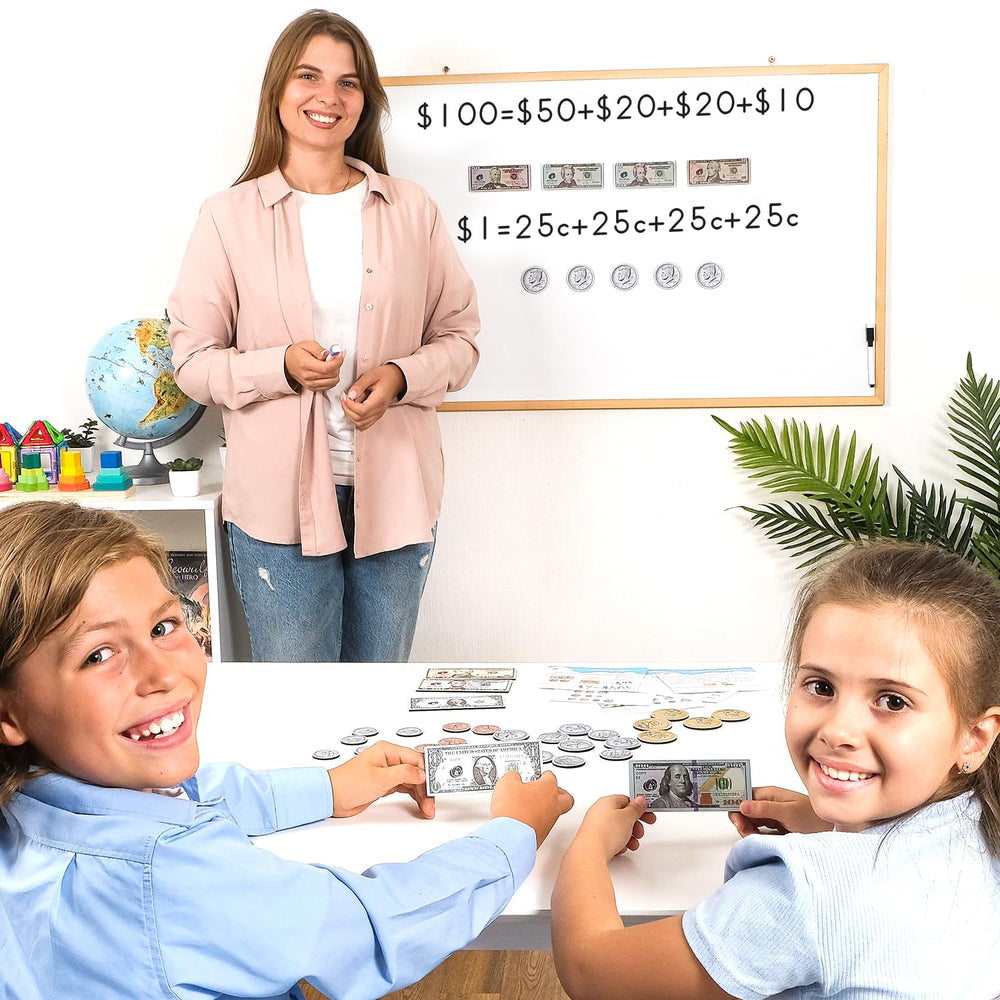 Simply Magic magnetic coins for visual math and hands-on learning