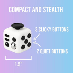 Simplyy Fidget Gadget Block dial spin for quick focus breaks.